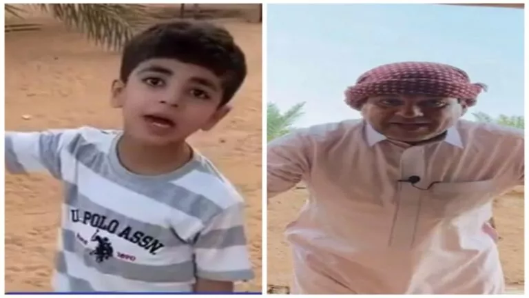 شاهد: ظهور ظريف للزعاق مع ابنه يشعل السعودية