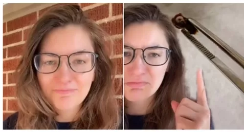 صدمة بعد اكتشاف شيء غير متوقع داخل احد فتحات جسم هذه الفتاة