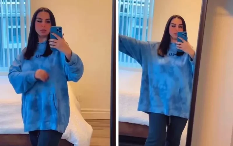 بالفيديو .هند القحطاني تروج للبس هذه الملابس الفاضحة لنساء السعودية في الشوارع