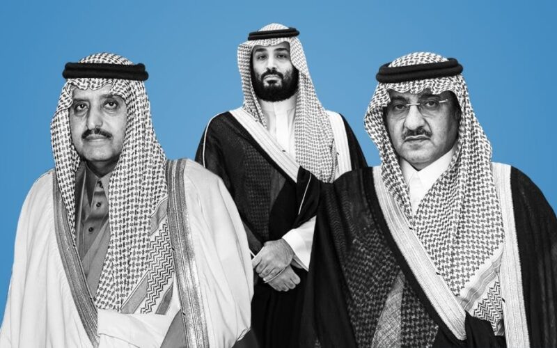برفقة عمه أحمد بن عبدالعزيز.. أول ظهور للأمير “بن نايف“ بعد إعلان اعتقاله ..شاهد كيف أصبح؟؟ (صورة)