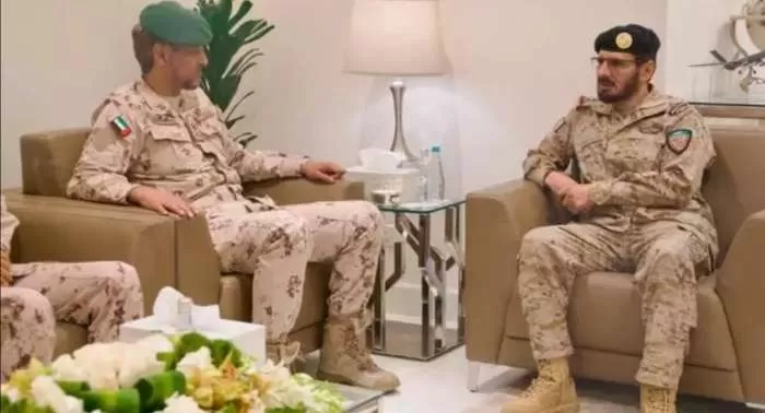 تفاصيل لقاد عسكري سعودي إماراتي لحل الخلافات حول اليمن