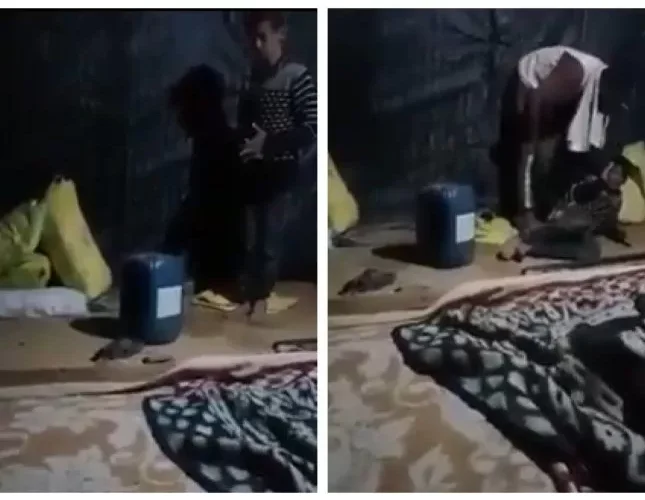 “ونبي مش قادر”.. شاهد: شخص يعتدي على طفل مصري ويصفعه بشدة لسبب غريب