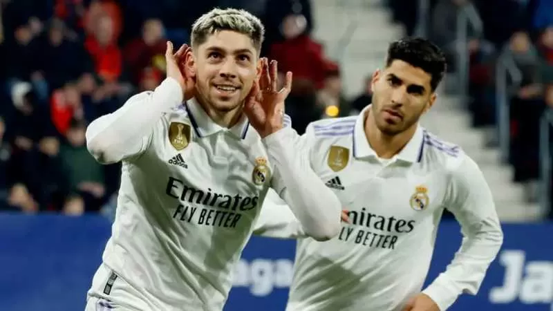 ريال مدريد يتجاوز أوساسونا بثنائية فالفيردي وأسينسيو