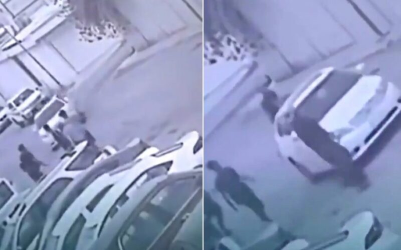 باستخدام سلاح الرشاش.. شاهد: شابان يخالفان قرار منع التجول ويطلقان النار على مركبات في الرياض