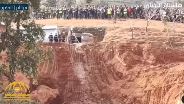 شاهد كارثة اثناء محاولة انقاذ الطفل ريان من البئر وهذا مصيره