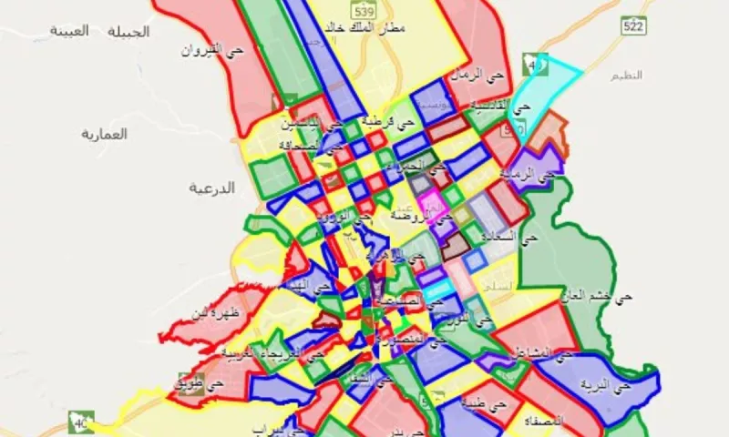 أمانة الرياض تصدر اليوم الاحد قائمة جديدة بالاحياء والمناطق التي سيتم ازالتها ضمن مشروع تطوير العاصمة الذكية للمملكة العربية السعودية