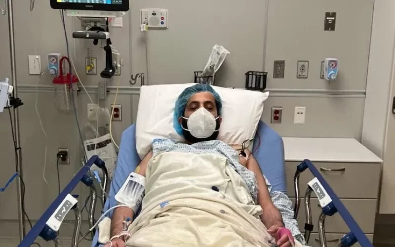 شاهد ظهور مفزع لتركي ال الشيخ بعد عملية جراحية في نيويورك