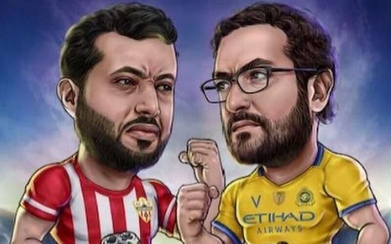 تركي آل الشيخ يحطم شاشة التلفزيون بعد تأخره بهدفين أمام سعود آل سويلم (فيديو)