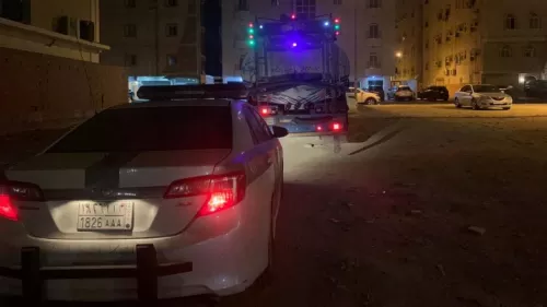 فيديو لسباق مجنون في جدة بين شاحنتين وهكذا كانت النتيجة