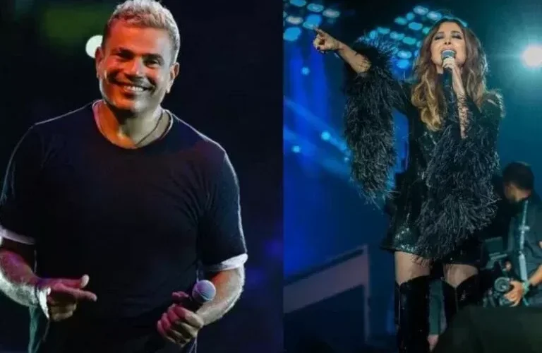 شاهد رقصة نانسي عجرم المثيرة في مـيدل بيست الرياض التي اشعلت السعودية