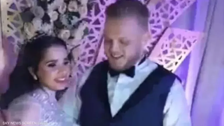 شاهد.. الرقصة الأخيرة لشاب مصري سقط ميتاً خلال حفل خطوبته
