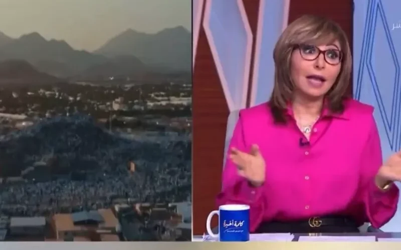 شاهد: لميس الحديدي تعلن كفرها على الهواء مباشرة