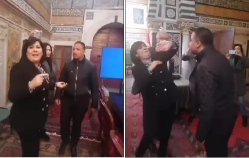 فيديو صادم من برلمان عربي لعضو مجلس نواب يعتدي على زميلته داخل القاعة ويفعل بها ما صدم الجميع وجعلهم يتسمرون في مكانهم