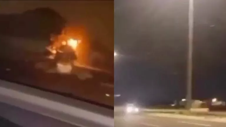 فيديو يشعل السعودية لحادث دموي لشاب بسيارته بسبب السرعة