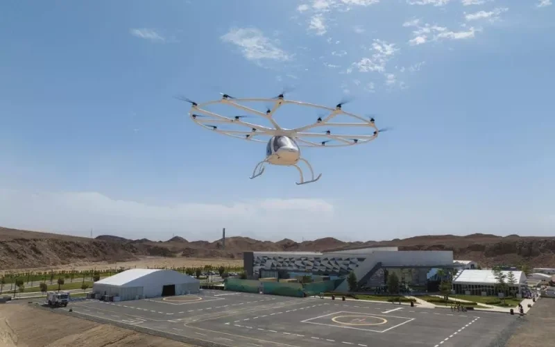 بعد اشعات كثيرة.. شاهد حقيقة بداية تشغيل التاكسي الطائر في سماء الرياض