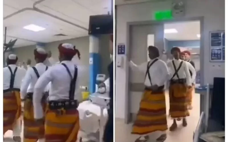 الفيديو الكامل للفضيحة داخل مستشفى جنوب السعودية .