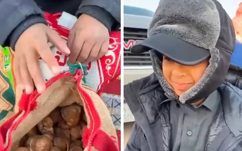 بالفيديو: شاهد الطفل الذي كون ثروة من بيع الفقع في السعودية