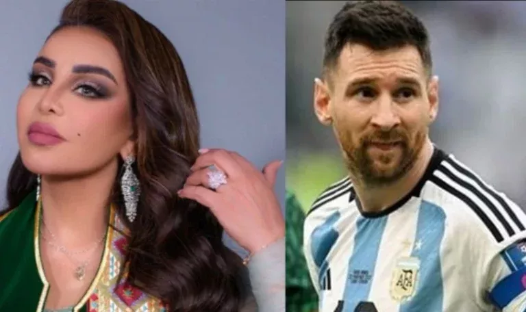 شاهد: الفاظ مسيئة من احلام بسبب ميسي