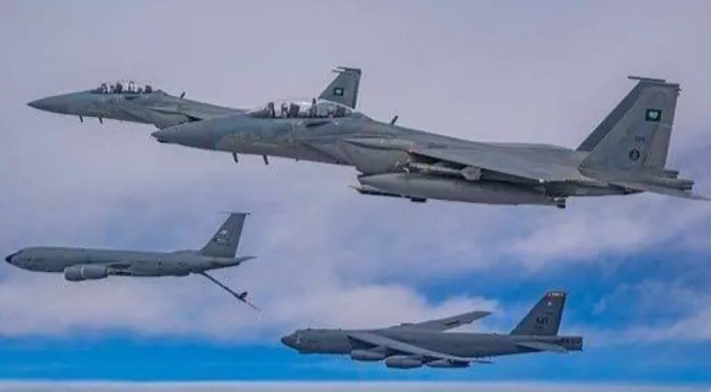 شاهد.  طائرة يوم القيامة تحلق في سماء السعودية وتعبر اجواءها لوجهة غير معلومة