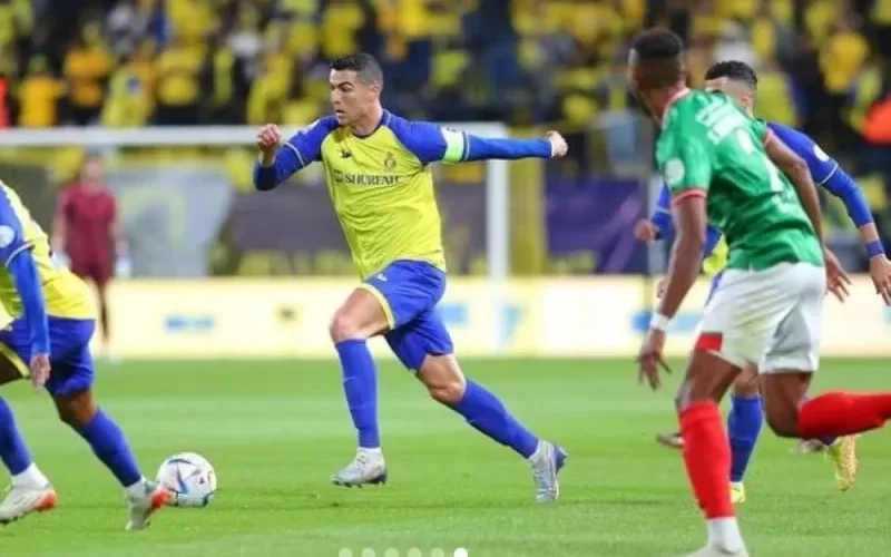 رد رونالدو في أول مشاركة له بـ الدوري السعودي