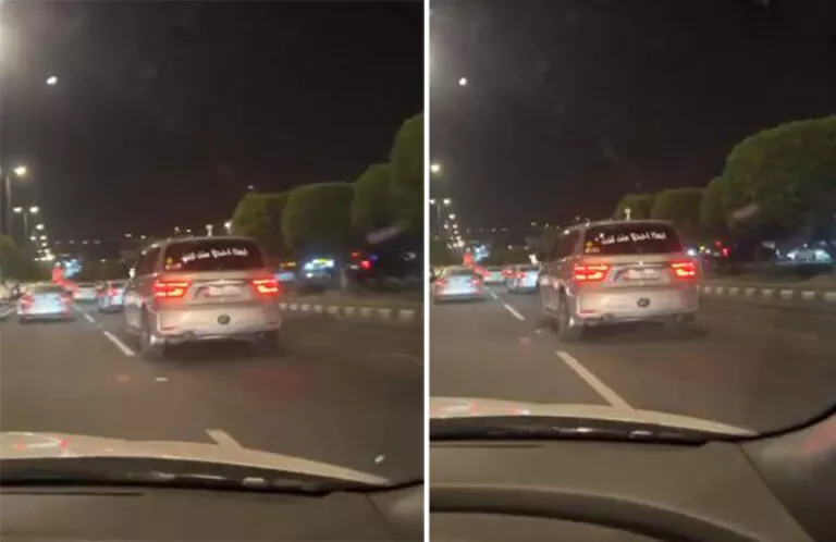 شاهد: سحر الطبيعة في أبها يجعل سائح إماراتي يتصرف بجنون