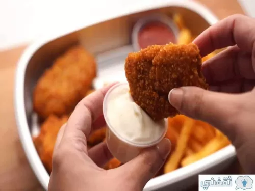 مسحب البيك الحار الاصلي مقرمش بالخلطة السرية مع صلصلة البيك الحار