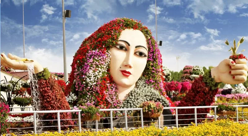 سعر تذكرة حديقة الزهور ومواعيدها حديقة دبي المعجزة اجمل حدائق الإمارات