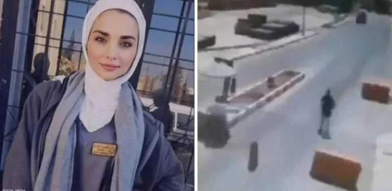 شاهد لحظة هروب قاتل الطالبة إيمان إرشيد من حرم الجامعة بعد تنفيذ جريمته