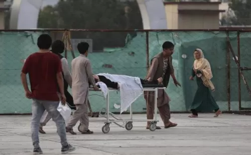 شاهد ما نشره تنظيم داعش عن الانتحاري الذي نفذ تفجير المطار في افغانستان