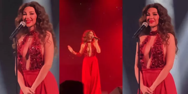 شاهد: مريام فارس تهين المتضررين من زلزال سوريا