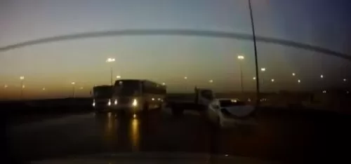 فيديو مروع لحادث تصادم جماعي على الدائري في الرياض