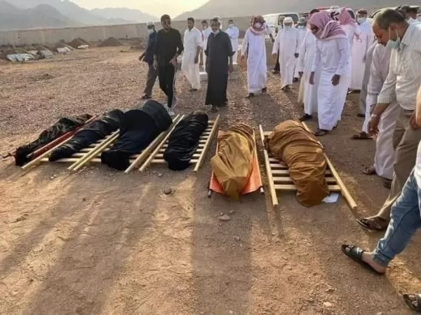 تفاصيل جديدة عن مصرع مغترب يمني مع اربعة من ابناءه في السعودية