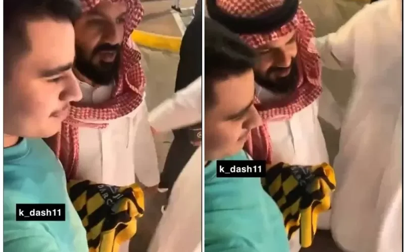 شاهد .. ردة فعل رئيس نادي الاتحاد السعودي عندما طالبه مشجع بالتعاقد مع ميسي