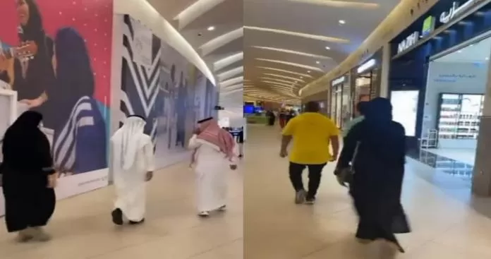 بالفيديو : سعودية تحظى بانتقادات عنيفة بسبب تصرفها غير اللائق في أحد المولات..لن تصدق ماذا فعلت