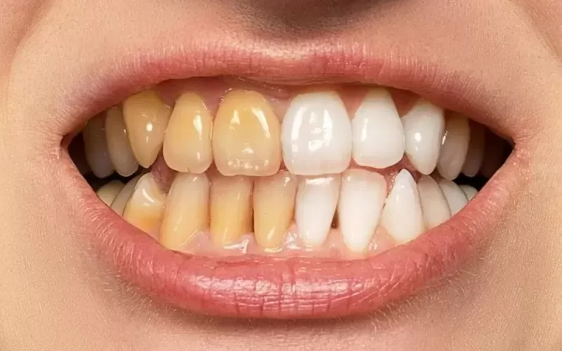 هذا المكون البسيط وصفة سحرية رهيبة للتخلص من اصفرار الأسنان وتبييضها بدون اي مخاطر ولا اثار جانبية ولا اطباء