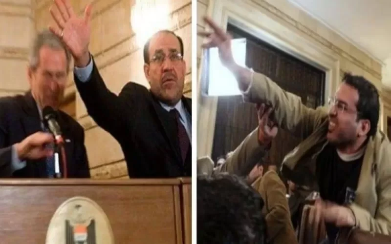 الصحفي العراقي منتظر الزيدي الذي رمى الرئيس بوش بالحذاء قبل 15 سنة يظهر في تصريح ناري غير مسبوق عن الواقعة وحقيقة من يقف وراءها
