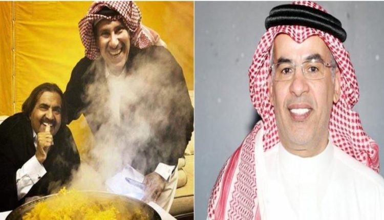 الكاتب “طارق الحميد” يوضح الرسائل والمدلولات حول صورة الطباخ “حمد بن جاسم” وأمير قطر السابق !