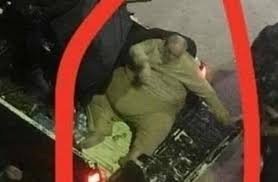 نقل أخطر مفتي داعشي بالعراق عبر شاحنة عسكرية بسبب وزنه السمين.. صور
