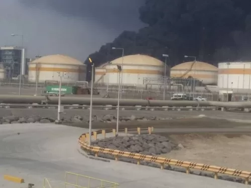 حريق يشتعل في أهم محطات كهرباء السعودية والسبب صادم