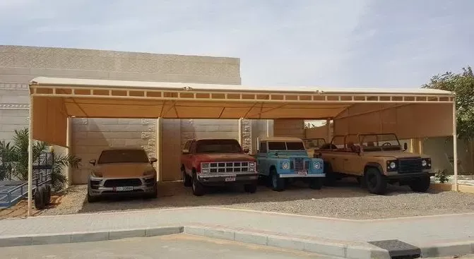 حيلة بسيطة لتحمي سيارتك من حرارة الشمس في السعودية وتصنع مظلة لها في أي مكان توقف فيه