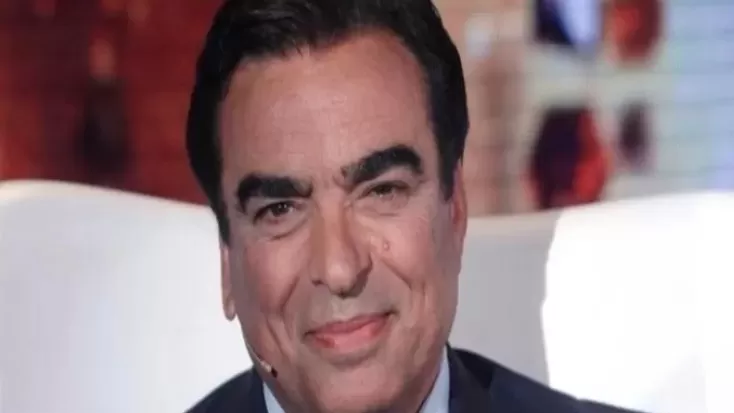 لن تصدق ان هذه هي زوجة جورج قرداحي الوسيم والفرق بينهما كالفرق بين الليل والنهار