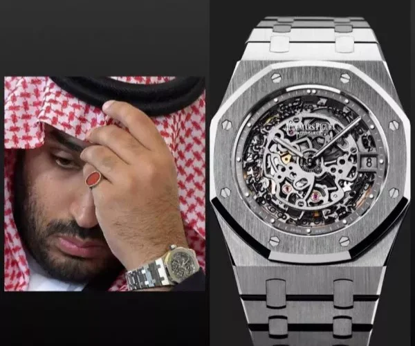 مصنوعة من الياقوت النادر… ساعة ولي العهد السعودي تثير جدلاً في المملكة بسبب سعرها الذي لا يصدق