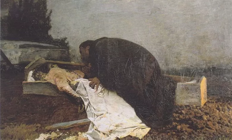 تفاصيل صادمة  .. رجل يضاجع سيدة متوفاة داخل مقابر حلوان .. تعرف علي نهايته المروعة