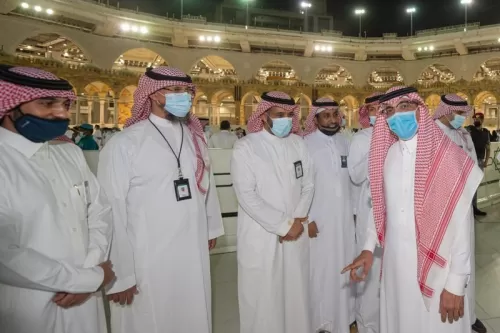 كشف تفاصيل اعمال الصيانة في الكعبة المشرفة