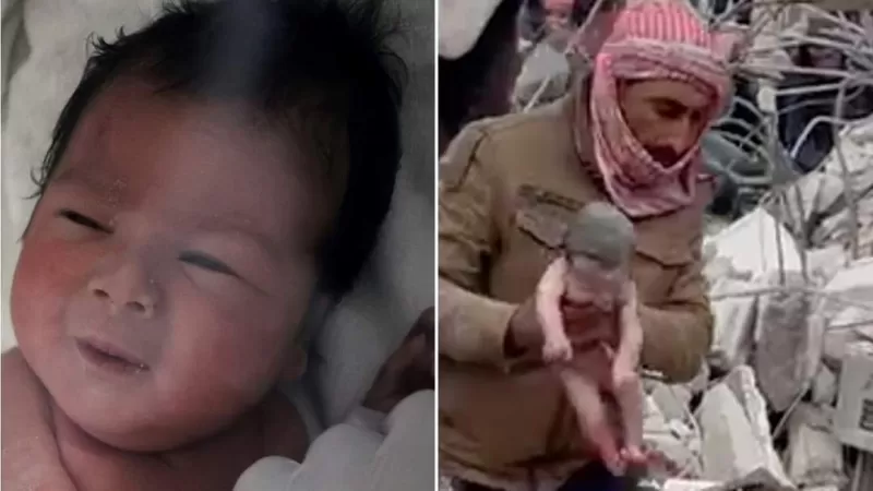 وُلدت تحت الركام وتهافت الالاف لتبنيها.. تعرف على قصة الطفلة السورية التي أبكت الملايين!