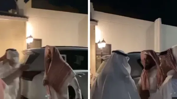 بعد ابعاده من إمامة الحرم المكي.. شاهد بالفيديو كيف احتفل سكان الطائف بالشيخ سعودي الشريم