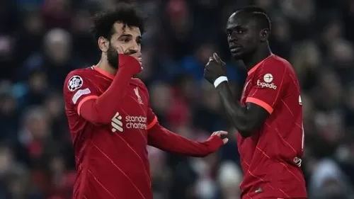 شاهد كيف كان الوداع بين صلاح وماني