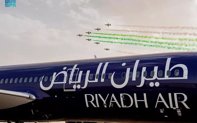 شاهد: طيران الرياض يظهر في أوربا لأول مرة