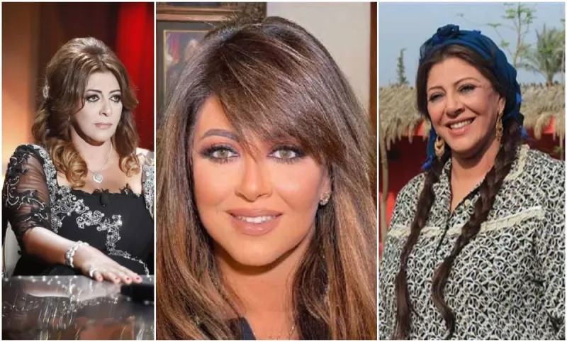 ضرب وطرد هالة صدقي من عزاء احمد زكي بسبب فعل فاضح قامت به دون خجل