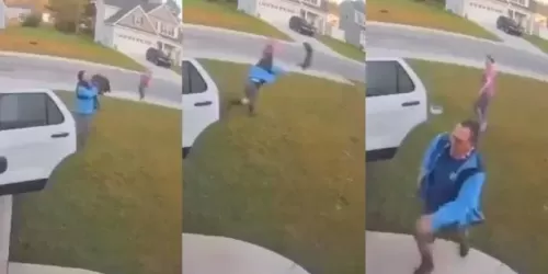 فيديو صادم لزوج ترك وحش يعبث بزوجته امام عينيه دون ان يحرك ساكناً